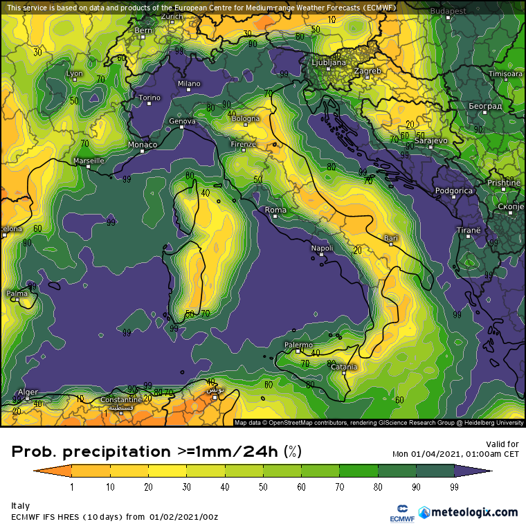 Neve a gennaio 2021?